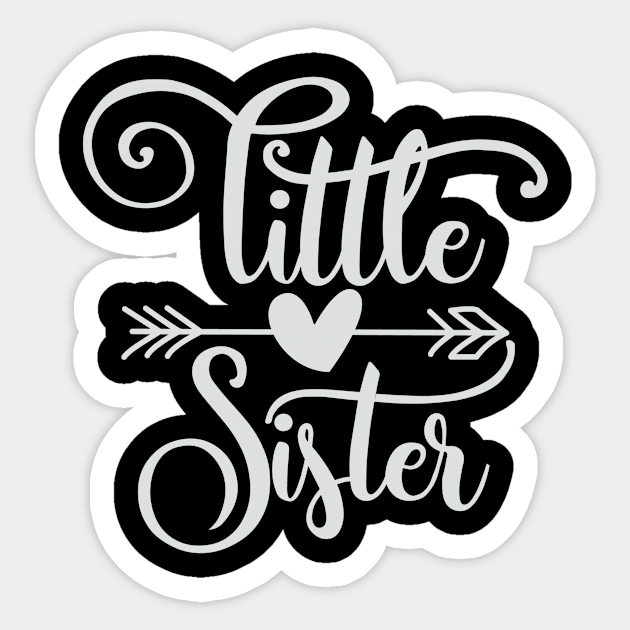 Little Sister Sticker by karolynmarie